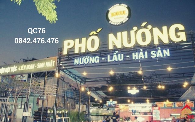 Làm biển hiệu quán nhậu tại Quảng Ngãi