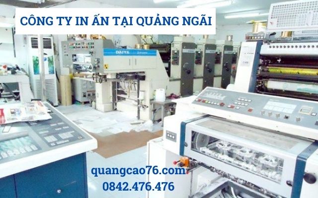 Công ty in ấn tại Quảng Ngãi