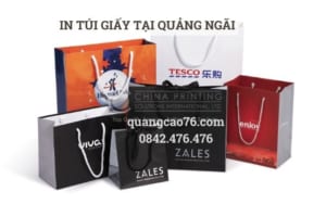 In túi giấy tại Quảng Ngãi