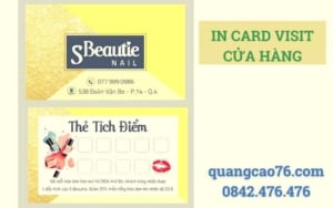 In card visit cửa hàng tại Quảng Ngãi