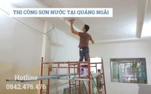 Thi công sơn nước tại Quảng Ngãi