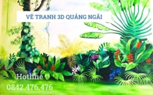 Vẽ tranh 3D tại Quảng Ngãi