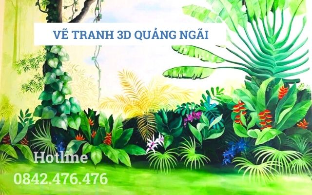 Vẽ tranh 3D tại Quảng Ngãi