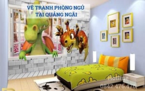 Vẽ tranh phòng ngủ tại Quảng Ngãi