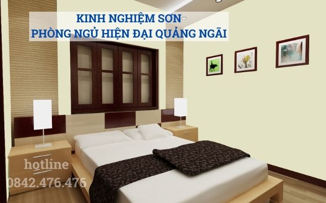 Kinh nghiệm sơn phòng ngủ đẹp