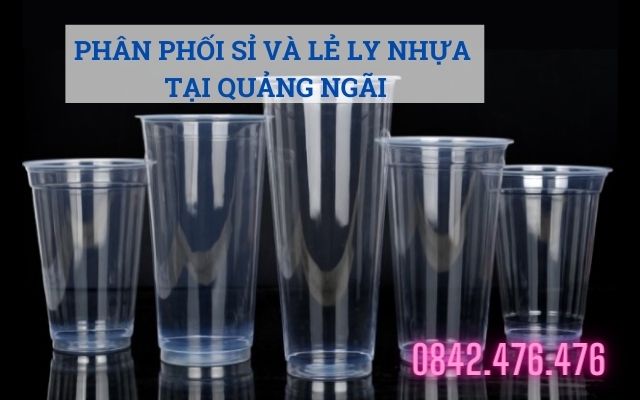 Phân phối sỉ và lẻ ly nhựa tại Quảng Ngãi