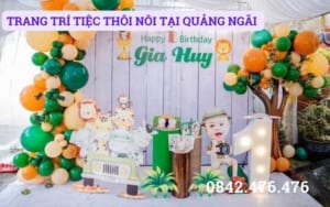 TRANG TRÍ TIỆC THÔI NÔI TẠI QUẢNG NGÃI